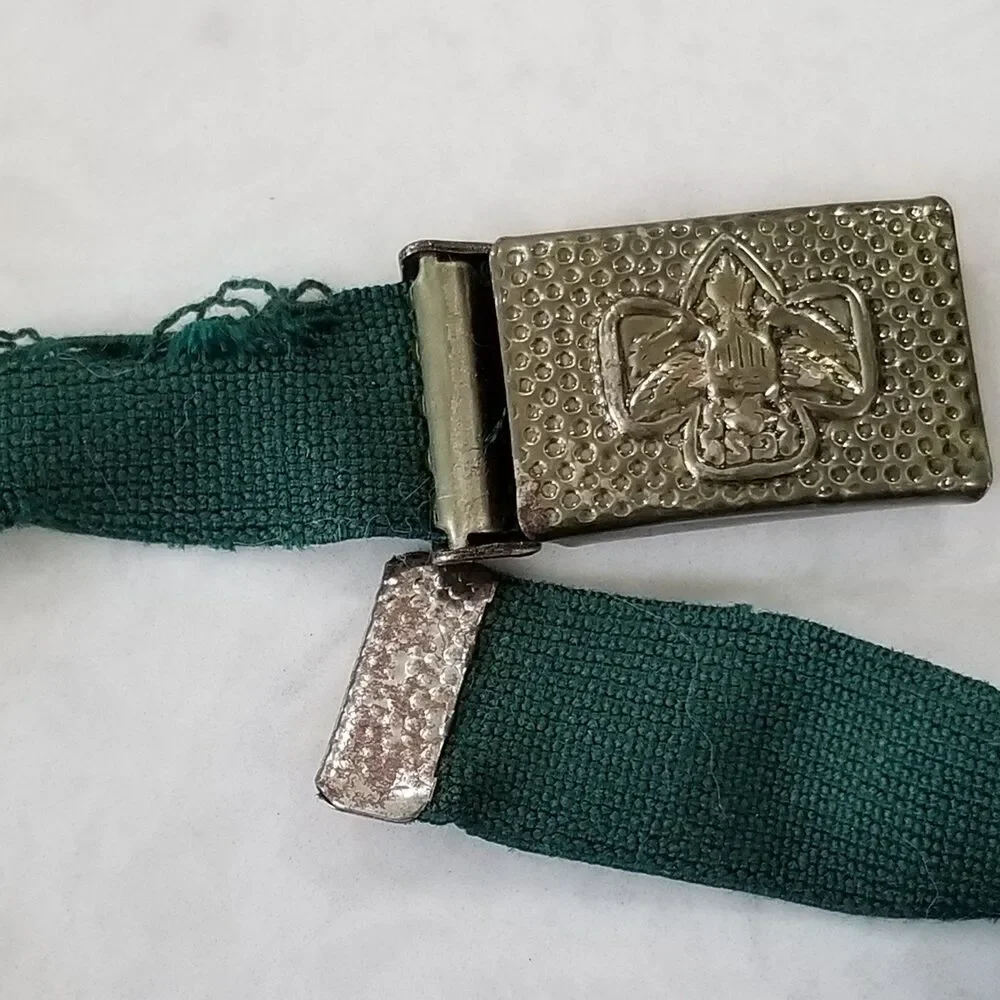 Vintage 70's girl scout belt.